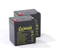 Batería compatible Paciente Lifter AKS Foldy Plata 2 X 12 V 4,5 Ah 24 V como 5 Ah Plomo