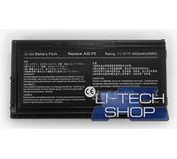 Batería compatible para Asus x50sr-ap273e 6 celdas 4400 mAh negro Nuova 48 Wh 4.4 Ah