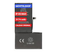 Batería Compatible para iPhone XS MAX | Gran Capacidad 3174 mAh | 3,82 V | Iones de Litio | Calidad Original Adhesivo Incluido