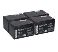 Batería Compatible Scooter Eléctrica Evocando 48V 4x 12LCP-12 12V-13Ah AGM Plomo