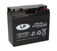 Batería de 18 Ah, 12 V AGM, batería de plomo, resistente a ciclos, apta para cortacésped, tractor, cortacésped, barco, scooter, 17 Ah, 19 Ah, 20 Ah, 22 Ah, 23 Ah