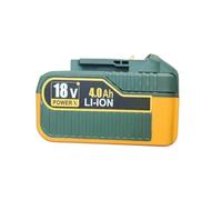 Batería de 18 V y 4000 mAh Compatible con TECCPO MLK5X-1104 HS40 2104N, Sierra eléctrica, Amoladora de Pernos y Herramienta eléctrica.(2pcs)