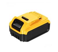 Batería de 18 V y 4000 mAh para Dewalt DCB180 DCB181 DCB182 DCB183 DCB184 DCB185 DCB201 DCB203 DCB204 DCB205 DCB206 DCD740 DCD771 DCD771 DCD771 76 DCLD. 040 DCS331 DCF880
