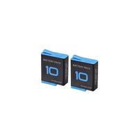 Batería de 1800 mAh Compatible con GoPro Hero 9, 10 y 11 con Cargador Tipo C de 3 Ranuras y LED.(2 Battery)