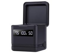 Batería de 2000 mAh Compatible con GoPro Hero 9, 10, 11 y 12 con Cargador de 3 vías LCD y Almacenamiento de Tarjetas.(1 Charger)