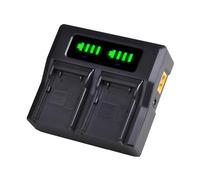 Batería De 2600 MAh + Cargador Dual Rápido LED, Compatible con Trimble, For Baterías 5700, 5800, R6, R7, R8 Y TSC1 del Receptor.(Only EU Charger)