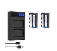 Batería De 2600 MAh For NP-F330 Y NP-F550, Compatible con Sony, NP-F570, NP-F750, NP-F960, F970 Y F770.(2batterywithcharger)