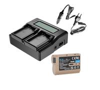 Batería De 2850mAh For Cámara O Cargador Rápido, Compatible Con Nikon Z8,Z5,Z6,Z6 II,Z7,Z7II D600 D610 D600E D800 D810 D800E D810(1Battery With Charger)