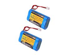 Batería de 3,7 V 13000 mAh con Conector PH2.0 o Conector XH2.54, Compatible con baterías Recargables de Alta Corriente for Pesca con luz LED, 2 Unidades.(XH 13000mAh x2)