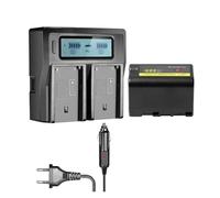 Batería De 3400mAh BP-U30 BP-U35 BPU30, Compatible con Sony, For XDCAM EX PMW 100 150 160 200 PMW EX1 EX3 BP U30 U60 U90(1BatteryWithCharger)