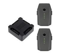Batería de 3830 mAh, compatible con DJI Mavic Pro, cargador de batería de vuelo inteligente, accesorios for dron.(2 Battery 1 Charger)