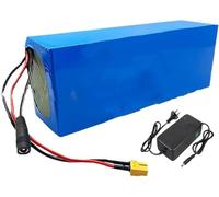 Batería De 52 V 45 Ah Para Bicicleta Eléctrica, Batería Para Patinete Eléctrico, Paquete De Baterías De Litio Impermeables Con Cargador, Batería De Iones De Litio Para Bicicleta 52V 45Ah,XT90