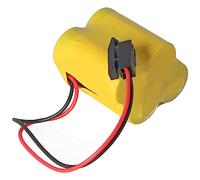 Batería de 6 V compatible con BR-2/3AGCT4A, A98L-0031-0025, CL 25A, A06B-6114-K504. Compare el conector con la batería original