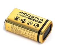 Batería de 9 V Tipo Carbono-Zinc 6F22, 1 Unidad, Ideal para Dispositivos electrónicos y Aplicaciones de bajo Consumo.