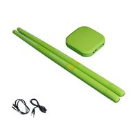 Batería de aire eléctrica portátil virtual con baquetas, instrumentos musicales para principiantes, niños y adultos, virtuales para adultos y niños