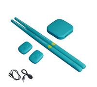 Batería de aire eléctrica portátil virtual con baquetas, instrumentos musicales para principiantes, niños y adultos, virtuales para adultos y niños