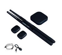 Batería de aire eléctrica portátil virtual con baquetas, instrumentos musicales para principiantes, niños y adultos, virtuales para adultos y niños