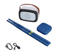 Batería de aire eléctrica portátil virtual con baquetas, instrumentos musicales para principiantes, niños y adultos, virtuales para adultos y niños