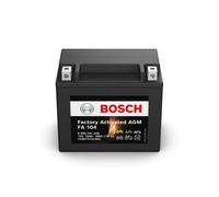Bosch FA104 - Batería para Motocicletas AGM - 12V 180A 10Ah - Adecuada para motocicletas, motos de enduro, scooters, quads, motos de agua - Compatible M6014, BTX12-BS, BTX12
