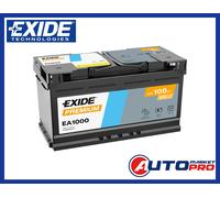 Batería De Arranque EXIDE PREMIUM EA1000 100AH 900A 353 X 175 X 190 Mm