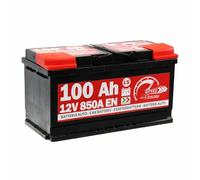 Batería de arranque para coche original SMC, marca Speed, L5, 100 Ah, 12 V, 850 A, polo positivo a la derecha.