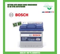 Batería De Auto Bosch S4002 0092S40020 52 Ah 470A 207x175x190