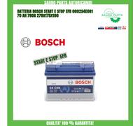 Bosch Batería de auto S4E08 (0092S4E081) Start y Stop EFB 70 Ah 760 A 12 V