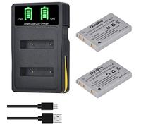 Batería de batería dual incorporada con USB tipo C y puerto compatible con Nikon Coolpix P90 P80 P100 P500 P510 P510 P520 P530 P5000 P5100 P6000 5900 7900 Coolpix S10
