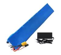 Batería De Bicicleta Eléctrica De 36 V Y 100 Ah, Batería De Litio para Scooter Eléctrico, Batería De Iones De Litio 10S3P Resistente Al Agua con Protección BMS Y Cargador. XT90+DC