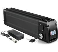 Batería de Bicicleta eléctrica de 36 V y 48 V, 15 Ah, de Iones de Litio, Compatible con Motores de 250 W a 1000 W, Gran Capacidad con Cargador, batería de Repuesto for Bicicletas eléctricas.(48v)