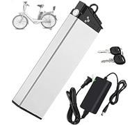 Batería De Bicicleta Eléctrica Plegable Impermeable De 48 V Y 8 Ah, Batería De Alta Potencia De 48 V Con Cargador Y BMS Para Motor De Bicicleta De 50 W, 100 W, 250 W Y 350 W. A,410mm