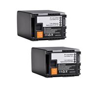 Batería De BP-828 De 2800mAh, Compatible con Canon, For BP828 BP-820 VIXIA GX10, HF G21, G30, G40, G50, XA20, XA25, XA45, XA50, XA55, XF400, XF405(2 Battery)