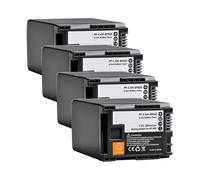 Batería De BP-828 De 2800mAh, Compatible con Canon, For BP828 BP-820 VIXIA GX10, HF G21, G30, G40, G50, XA20, XA25, XA45, XA50, XA55, XF400, XF405(4 Battery)