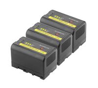 Batería De BP-U30 BP-U35 De 3400mAh O Cargador Rápido PD De 60W, Compatible con Sony, XDCAM EX PMW 100 150 160 200 PMW EX1 EX3 BP U30 U60 U90(3 Pcs Battery)