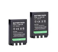 Batería De Cámara Li-10B Li-12B De 1200mAh, Compatible con Olympus U-300 400 410 500 600 800 810 1000 C-760 765 70 7000 770(2PCS)