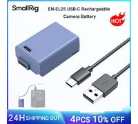 Batería de cámara recargable SmallRig EN-EL25 USB-C para Nikon Z30 / Z50 / Zfc / Z50 II 1250mAh compatible con cargador de coche 4333 4833
