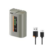 Batería de Carga USB BLK22, Compatible con cámaras Panasonic LUMIX DC-S5, DC-S5K, GH5 II, GH6, S5M2, S5M2X y GH5M2. Batería DMW-BLK22.