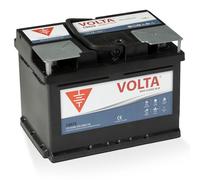Bateria de Coche 75Ah 640A - Volta Blue CB620D - Borne +Dcha - Medidas Largo 242 x Ancho 175 x Alto 190 mm con 2 años de Garantía - Fabricación Europea.