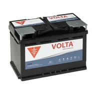Batería de Coche 80Ah 760A EN Classic Blue Volta CB800D