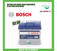 Bosch S4002 batería de vehículos AGM (Separador de fibra de vidrio absorbente) 52 Ah 12 V 470 A Coche
