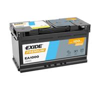 Batería de Coche Exide EA1000 100Ah 900A