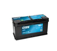 Batería de Coche Exide EK1050 AGM Start-Stop 105Ah 950A
