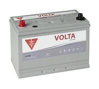 Bateria de Coche Marca Asiática 100Ah 830A - Borne +Izq - Medidas Largo 306 x Ancho 176 x Alto 225 mm con 2 años de Garantía - Fabricación Europea.