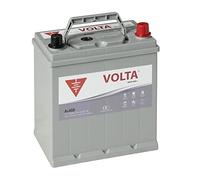 Bateria de Coche Marca Asiática 45Ah 370A - Borne +Dcha - Medidas Largo 187 x Ancho 127 x Alto 220 mm con 2 años de Garantía - Fabricación Europea.