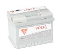 Bateria de Coche Silver 63h 630A Volta S630D- Borne +Dcha - Medidas Largo 242 x Ancho 175 x Alto 175 mm con 2 años de Garantía - Fabricación Europea.