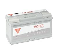 Bateria de Coche Silver - Borne +Dcha - Medidas Largo 353 x Ancho 175 x Alto 190 mm con 2 años de Garantía - Fabricación Europea. (100Ah 940A)