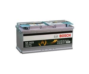 Batería de Coche start stop AGM 105 Ah 950 A EN Bosch S5A15