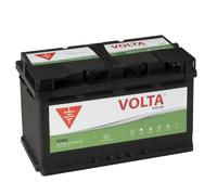 Batería de Coche Start Stop AGM 80 Ah 800 A EN Volta SG800D