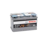 Batería de coche start stop AGM 80Ah 800 A EN Bosch S5A11