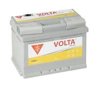 Batería de Coche Start-Stop EFB 60Ah 570 AEN - Volta Gold SS600D - Sistema Start-Stop Básico - Borne +Derecha - Medidas Largo 242 x Ancho 175 x Alto 175 mm con 2 Años Garantía - Fabricación Europea